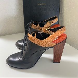 [RARE] Dries Van Noten Python Heels